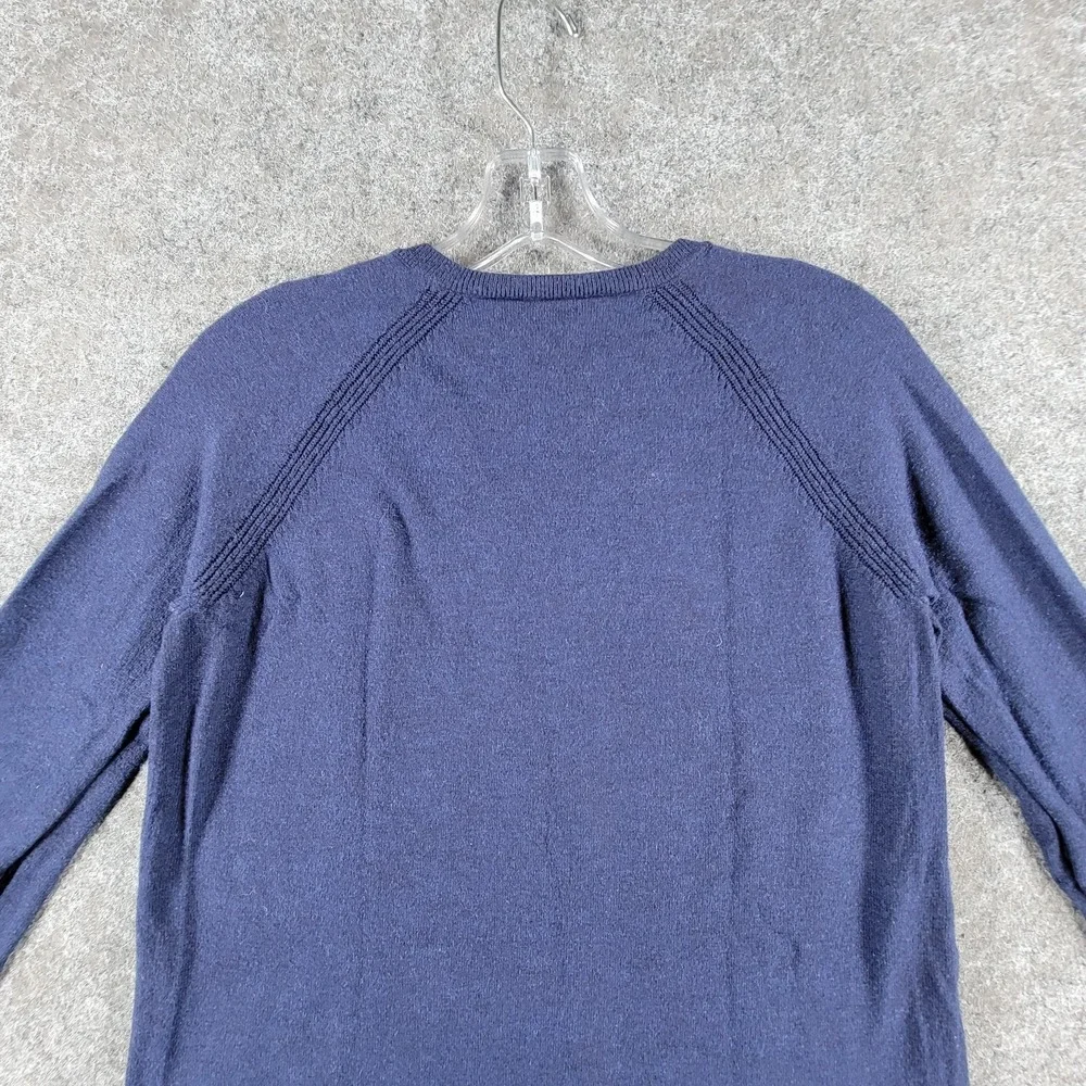 GAP Maternity Pullover Sweater Womens M Navy Blue‎ Classic V-neck Lightweight